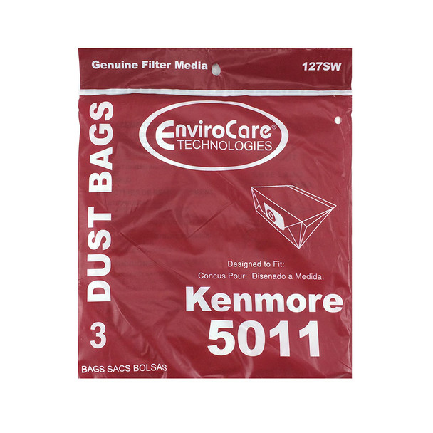 Kenmore Standard Filtration Generic 5011 Bags (pack of 3) 127SW