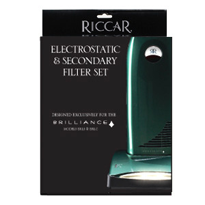 Riccar Brilliance Standard Electrostatic/Foam and Electrostatic Secondary Filter Set
