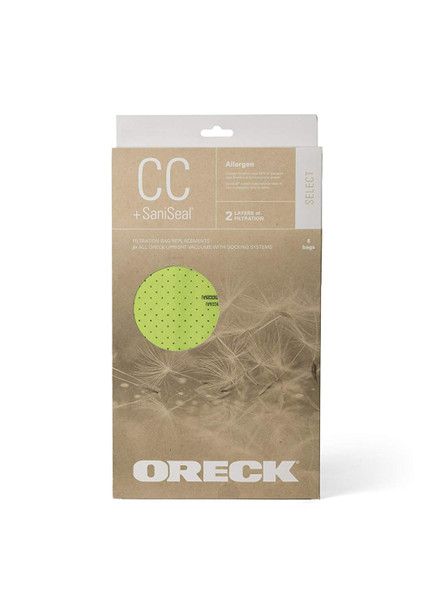 Oreck CC Style Select Filtration 2 Layer Allergen 6pk AK1CC6A