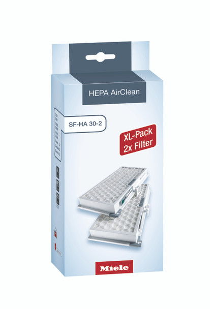 Miele XL Pack HEPA AirClean Filter SF-HA 30-2 in Packaging