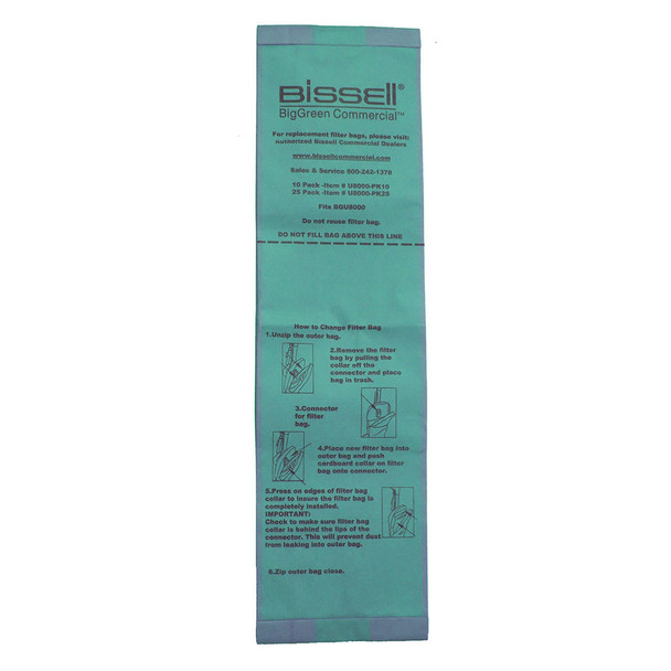 Bissell U8000 Bags