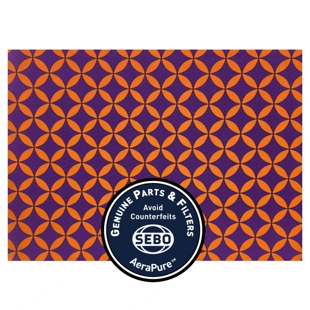 SEBO FELIX Microfilter with Textile (Orange/Purple) 7095AM01