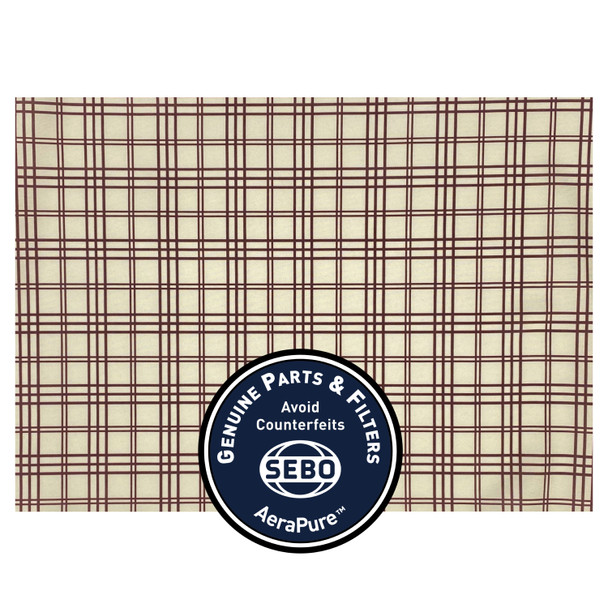 Sebo FELIX Micro Filter Tan/Burgundy 7095ER03