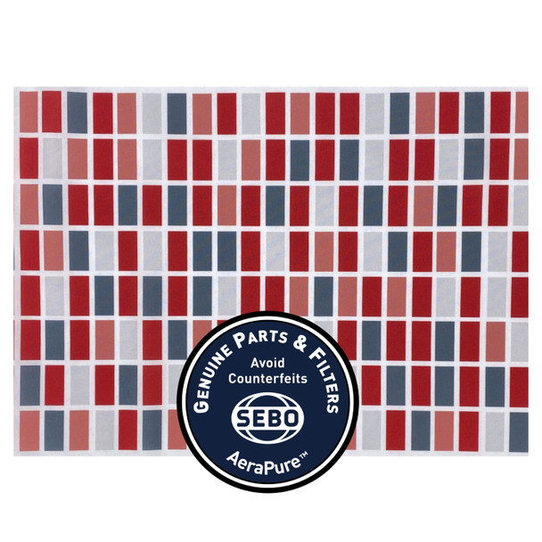 Sebo FELIX Micro Filter Red/Gray 7095ER12