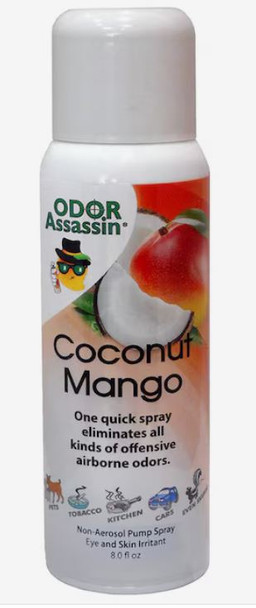 Odor Assassin Coconut Mango 8oz Bottle