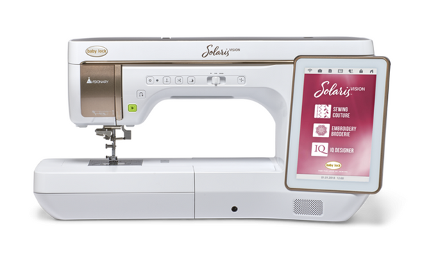 Baby Lock Solaris Vision Sewing, Quilting, and Embroidery Machine *