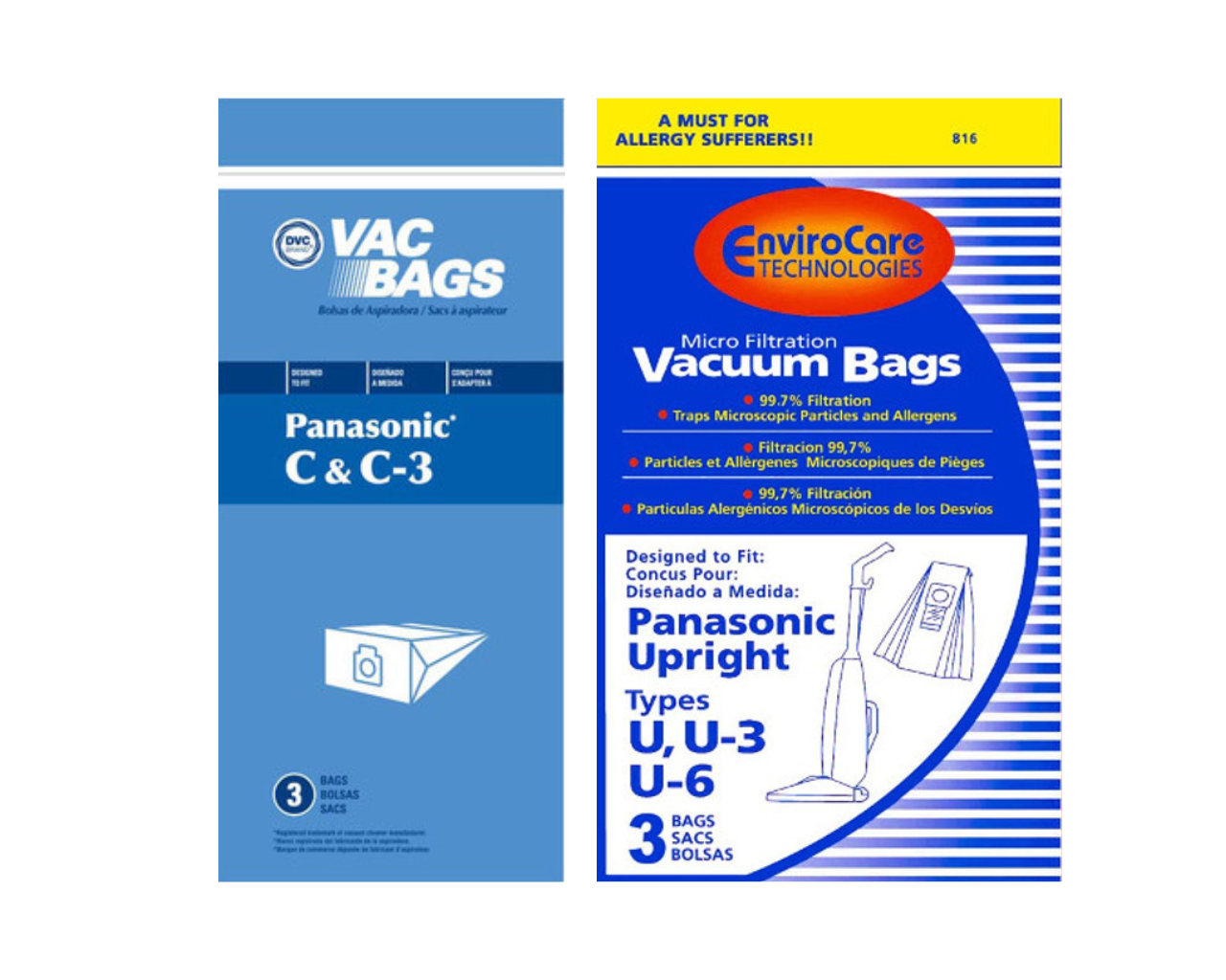 Panasonic Vacuum Bags
