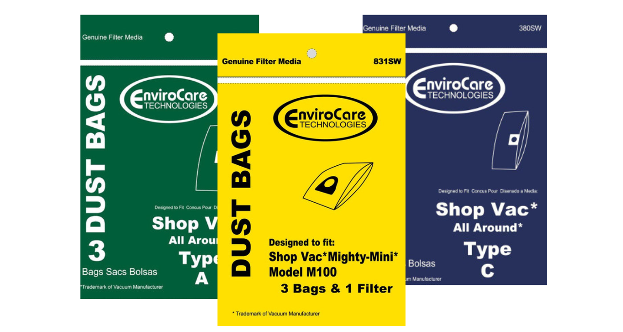 ShopVac Vacuum Bags