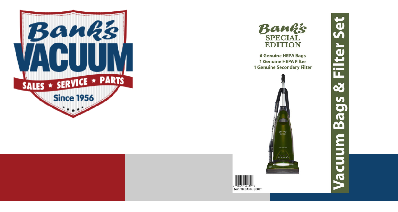 Bank's Vacuum Bags