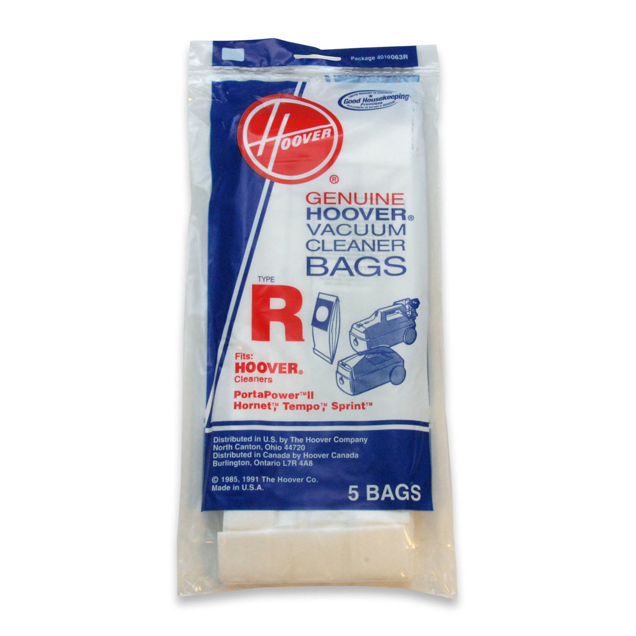 Hoover Filtration R Bags 4010063R 