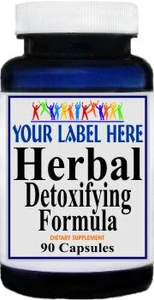 Private Label Herbal Detoxifying Formula 90caps Private Label 12,100,500 Bottle Price