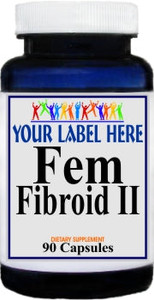 Private Label FemFibroid II 90caps Private Label 12,100,500 Bottle Price
