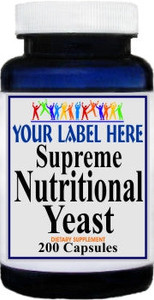 Private Label Supreme Nutritional Yeast 200caps Private Label 12,100,500 Bottle Price