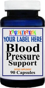 Private Label Blood Pressure Support 90caps Private Label 12,100,500 Bottle Price