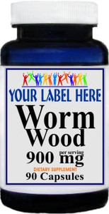 Private Label Worm Wood 900mg 90caps Private Label 12,100,500 Bottle Price