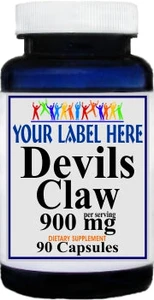 Private Label Devils Claw 900mg 90caps Private Label 12,100,500 Bottle Price