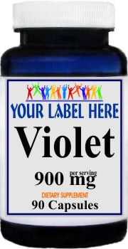 Private Label Violet 900mg 90caps Private Label 12,100,500 Bottle Price