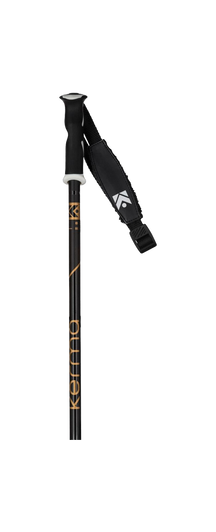 Kerma Elite 4 Black Ski Pole Handle View