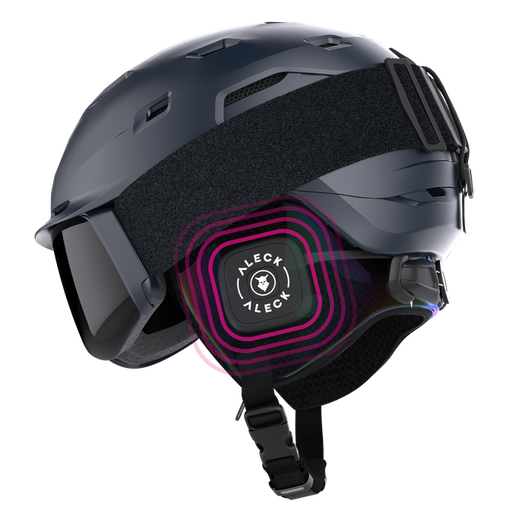 Smith x Aleck Nunchucks Wireless Audio Kit Helmet View