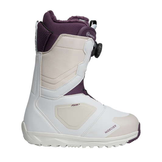 Nidecker Cascade W 2026 White Side View