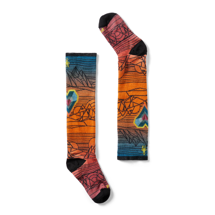 Junior Ski Zero Cushion Geo Peaks Print OTC