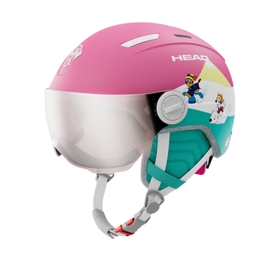 白*姫様 HEAD PAW PATROL ヘルメット ピンク 白*姫様 HEAD PAW PATROL ヘルメット ピンク