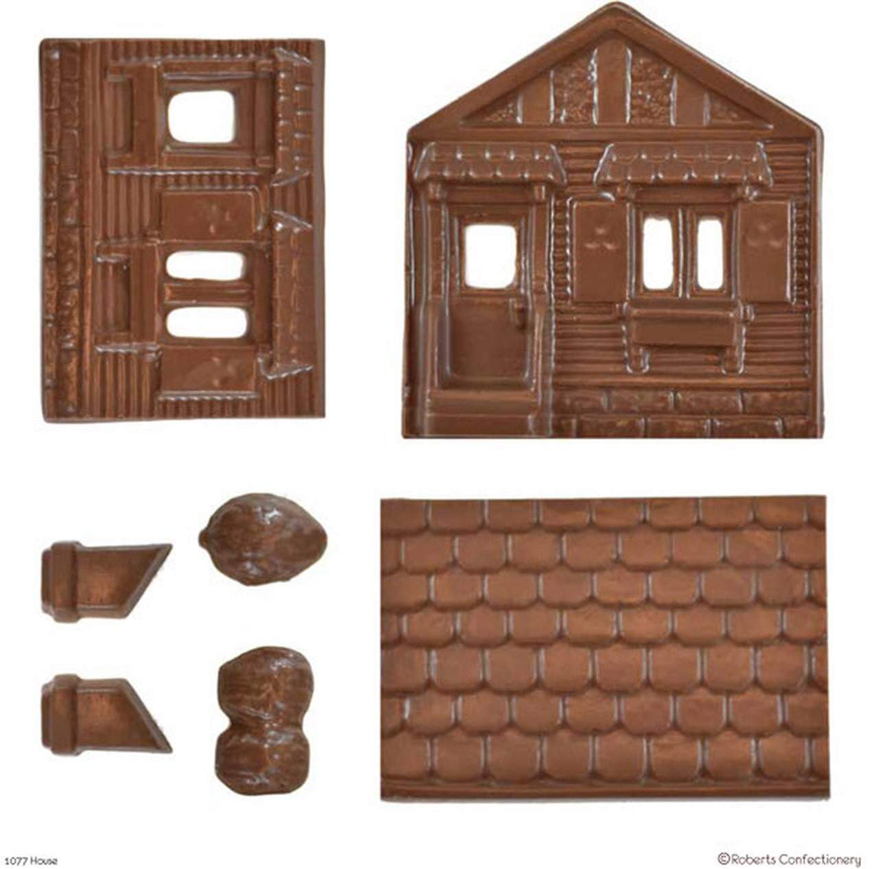 Plastic Chocolate Mold3D Chocolate House