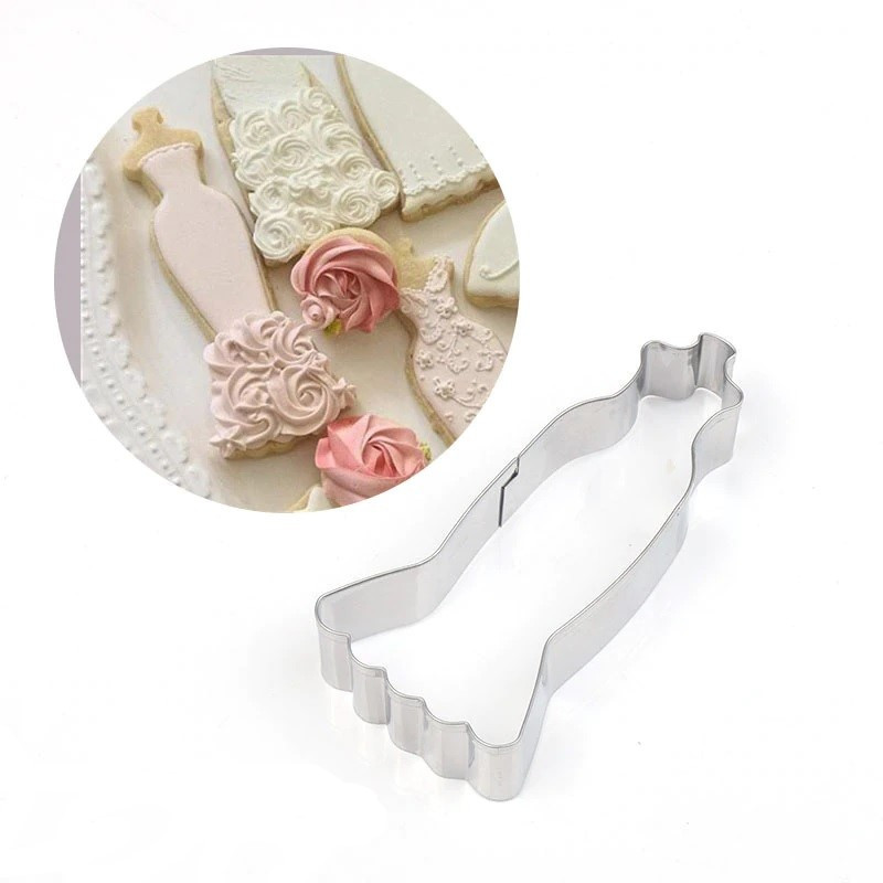 Wedding Dress Cookie Cutter