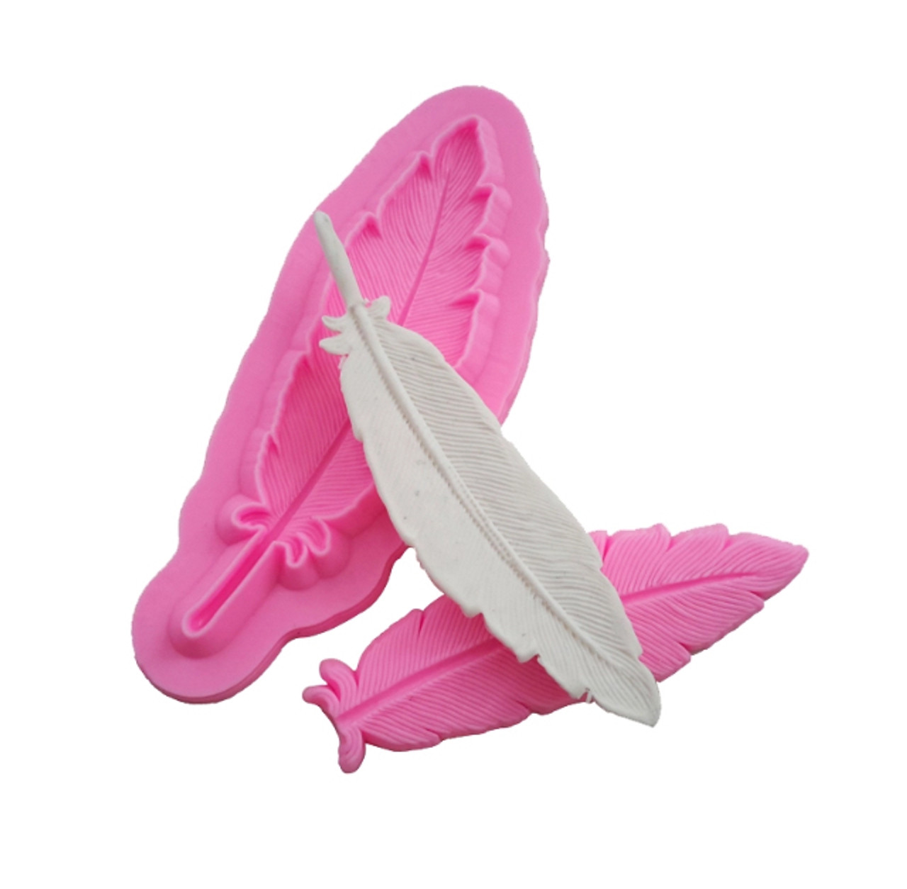 feather silicone mold