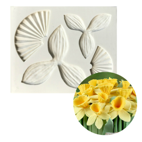 Daffodil Fondant Mold 133followersbakeanddeco(724bakeanddeco's feedback score is 724) 100.0%bakeanddeco has 100% positive feedback. daffodil fondant mold