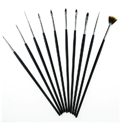 Brush Set 10 piece Fine Detail