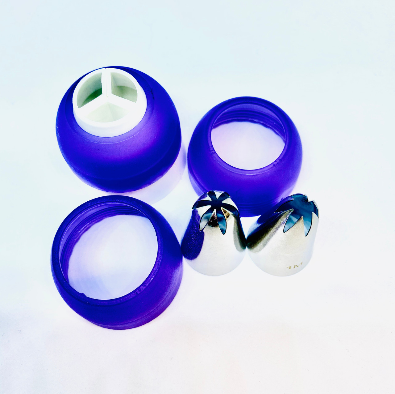 Tri-Colour Piping Coupler Set