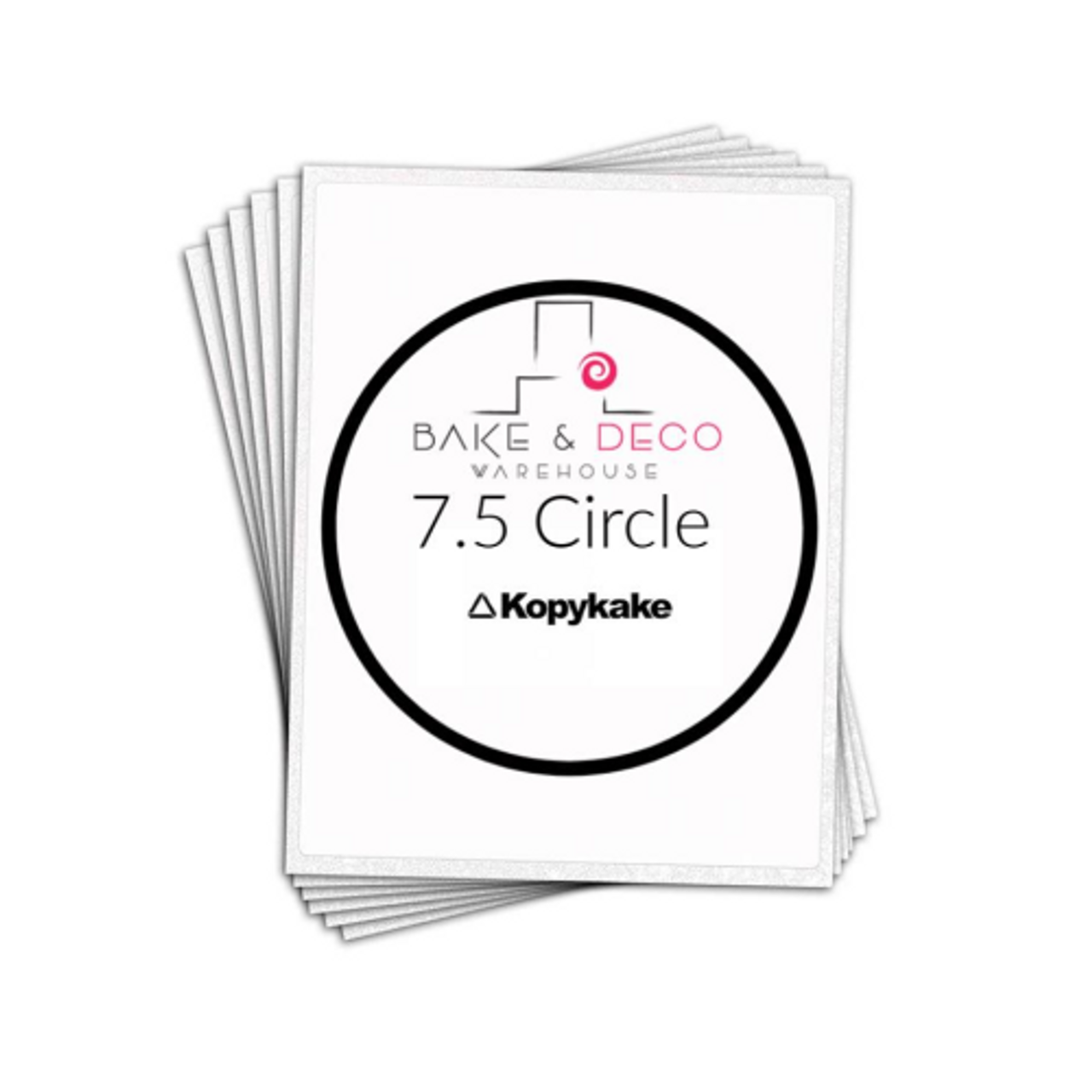 Frosting Sheets Kopykake 24 pack 7.5" Circle