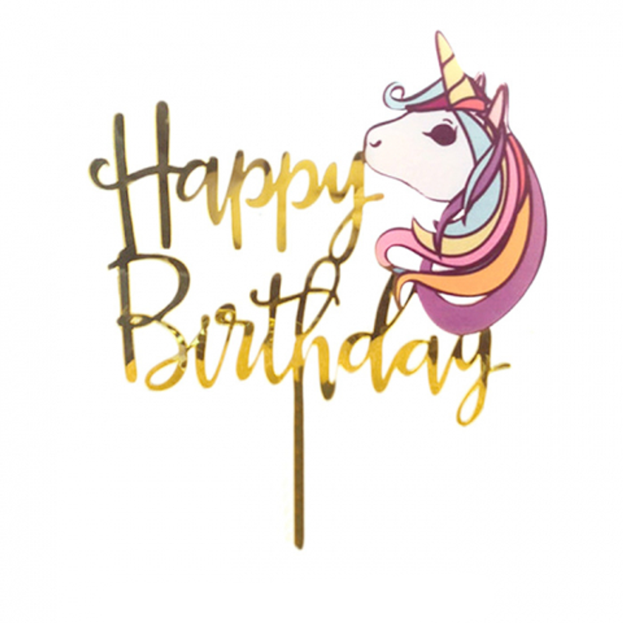 Unicorn Cake Topper | Cake Toppers by Avalon Sunshine