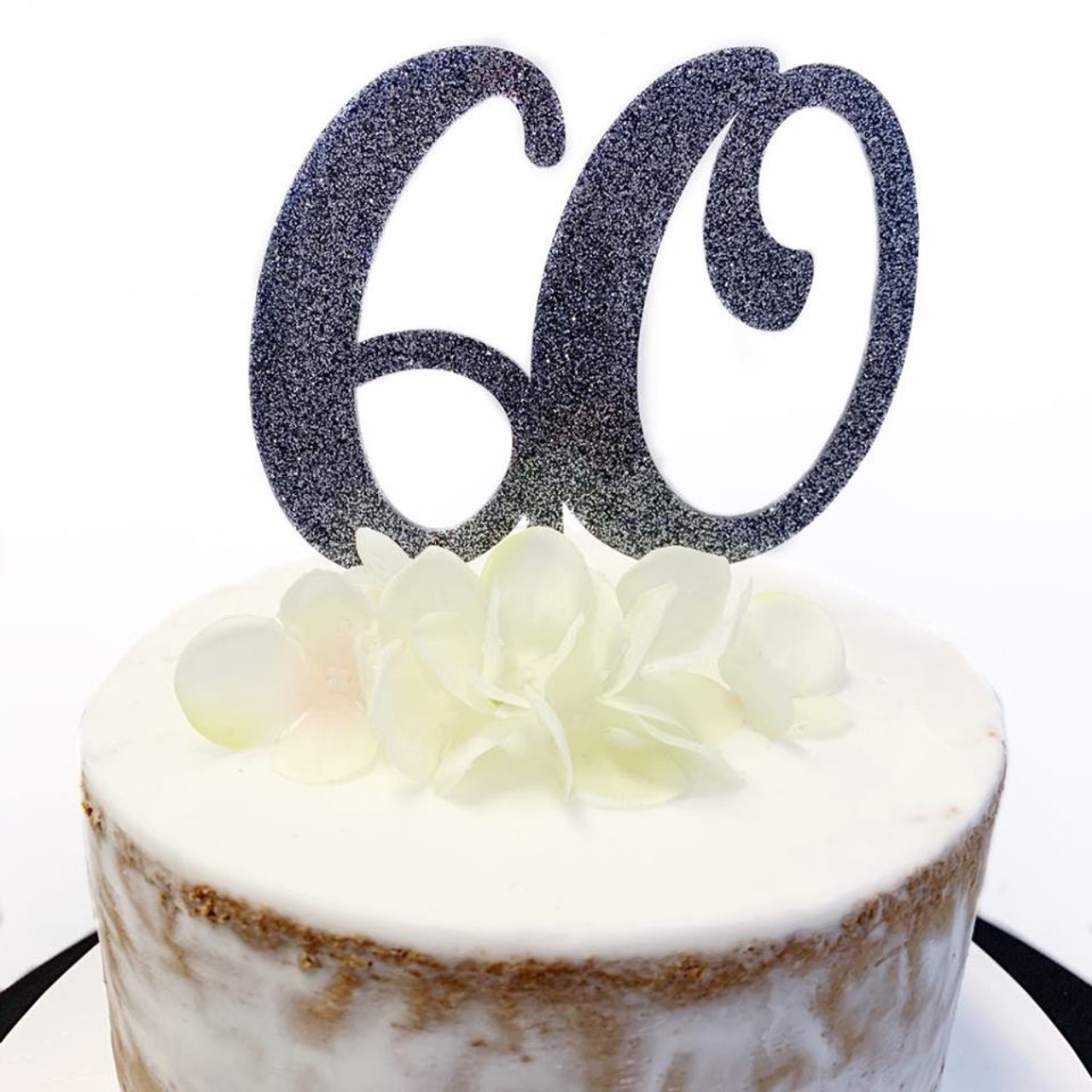 Age cake topper, 30 cake topper, birthday party ideas, glitter cake to –  Primrose Fleur