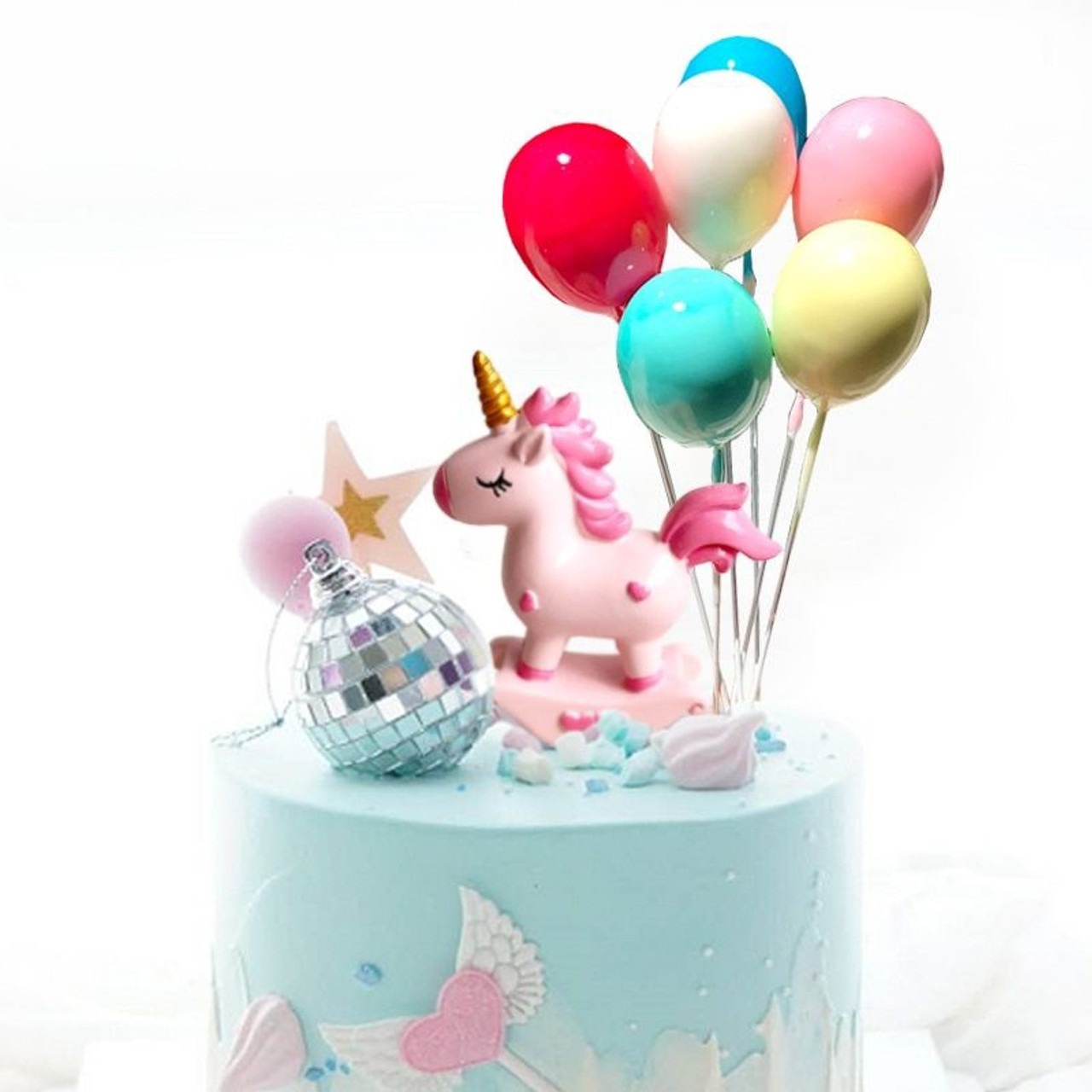 Jlliu Hot Air Balloon Cake Topper Oh the Places You Will India | Ubuy