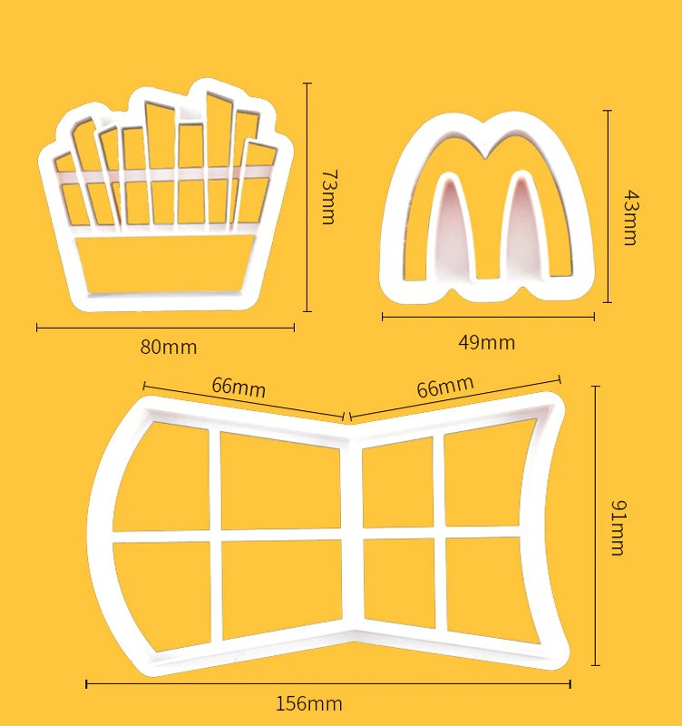 mcdonald's fries template