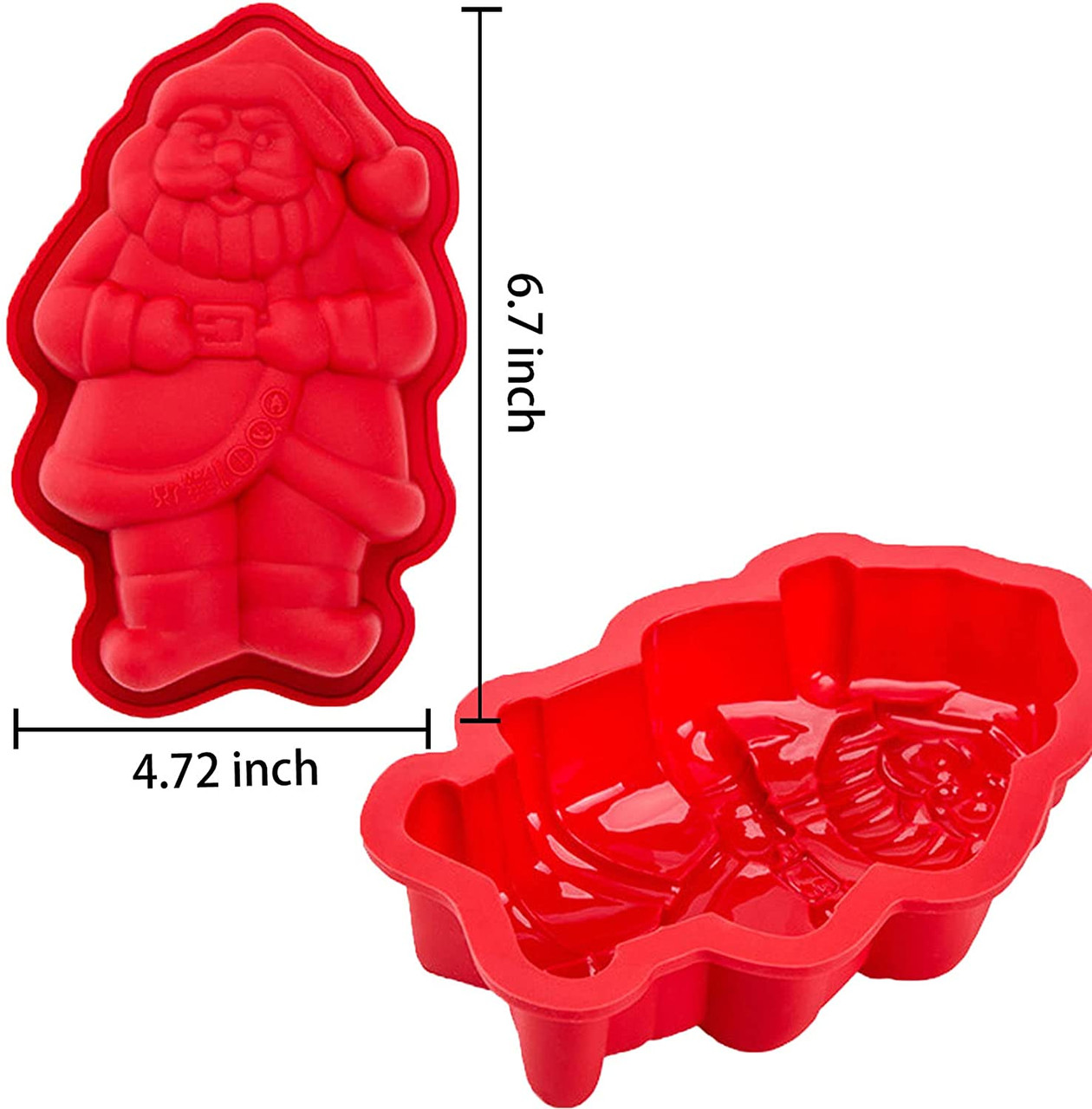 santa silicone mold