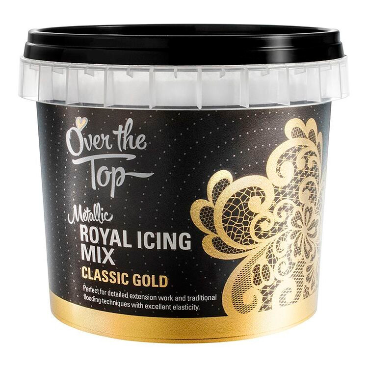 Metallic Royal Icing Mix Classic Gold 150G