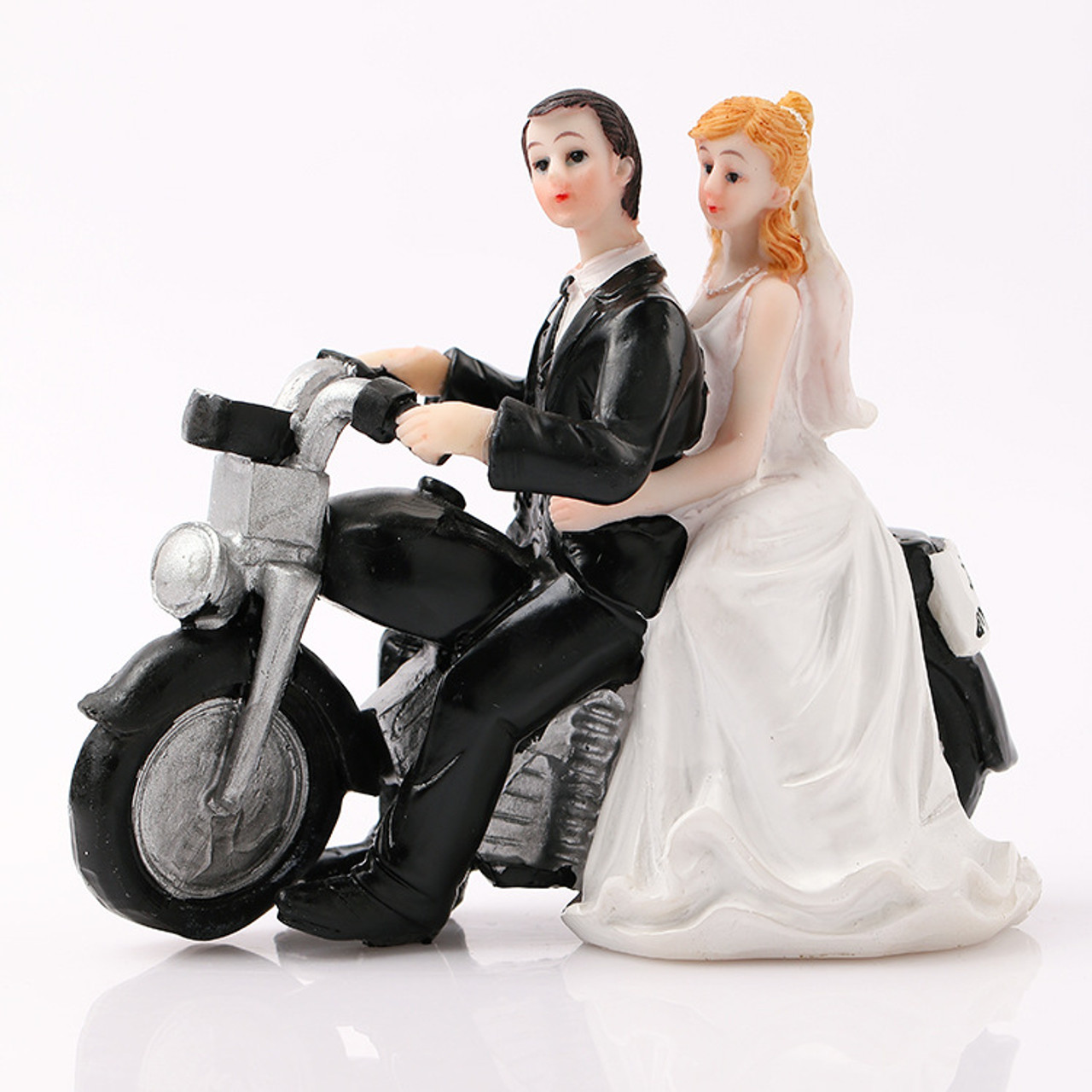 Motorcycle Wedding Cake Topper | Cake Topper Studio | Wedding Cake Topper |  Fun Wedding Cake Topper | Romantic Wedding Cake Topper | Personalized Wedding  Cake Topper | Cold Porcelain Wedding Cake