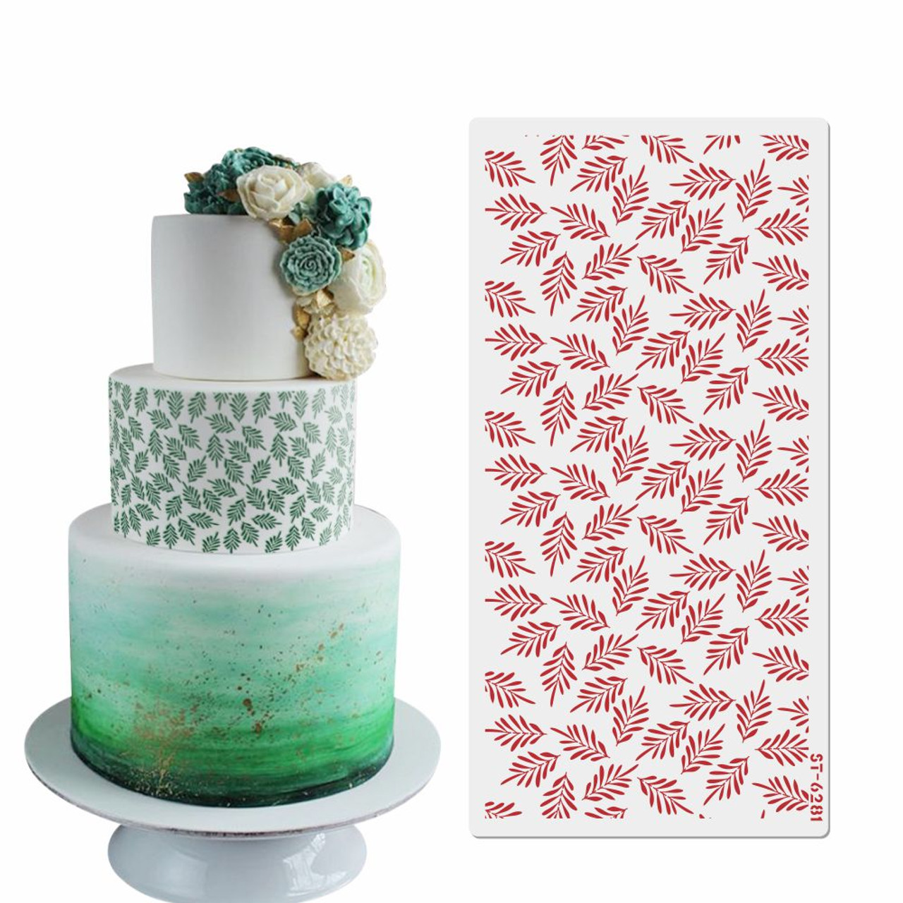 Princess Lace Cake Stencil Set