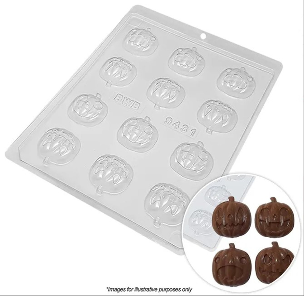 Nr77, Silicone mould Chocolate truffle, Number – Lamay