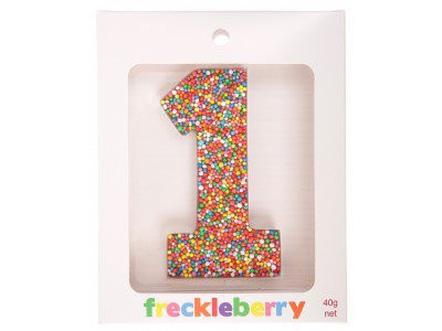 Chocolate Freckle Numbers | Chocolate Cake Decorations