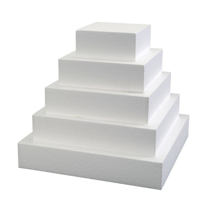 Square Dummy cakes Styrofoam cake dummies Polystyrene cake dummies