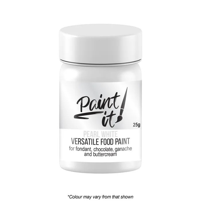 PAINT IT Edible Pearl White Paint