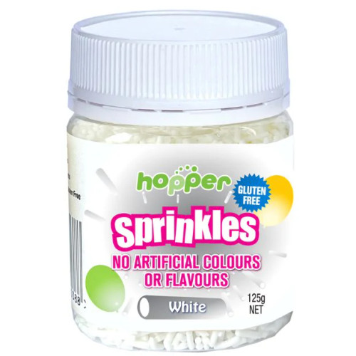 Natural Sprinkles White 125g