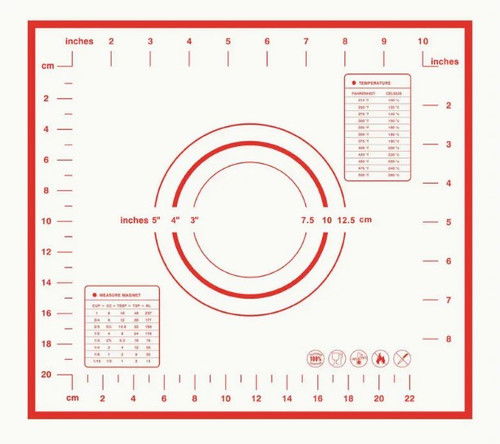 Silicone Pastry Mat- non stick Silicone Pastry Mat- non stick