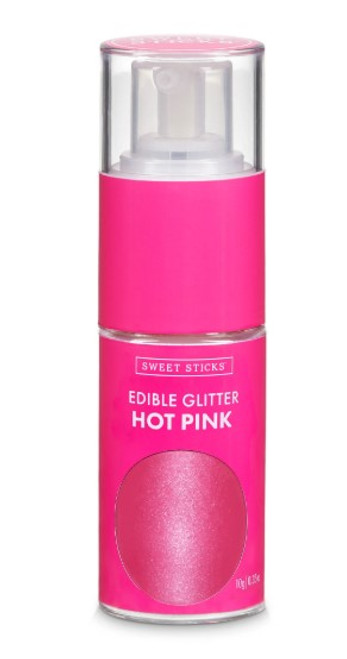 Sweet Sticks Glitter Pump - Hot Pink Sweet Sticks Glitter Pump - Hot Pink