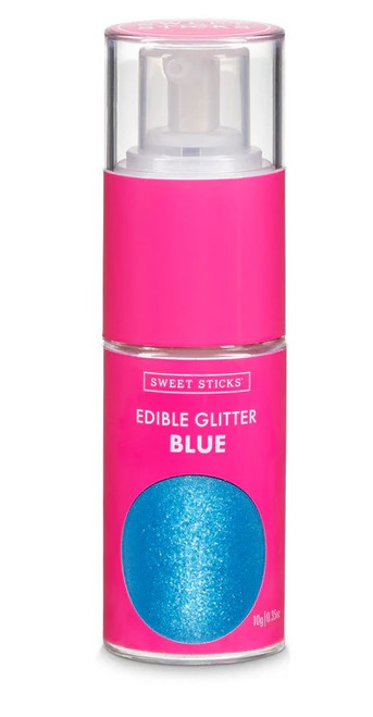 Sweet Sticks Glitter Pump -Blue