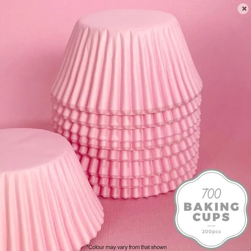 Baking Cups I  700  I 200pcs I Pastel Pink